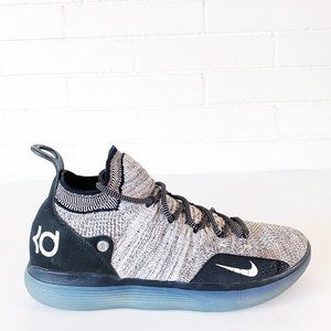 NIKE ZOOM KD 11 KEVIN DURANT SNEAKER BLACK-WHITE